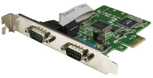 StarTech.com 2 Port PCI Express Seriell Karte mit 16C1050 UART, Ansicht 2