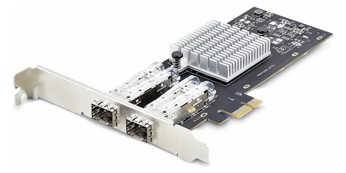 StarTech.com 2-Port GbE SFP Network Card, PCIe 2.0 x1, Intel I350-AM2 2x 1GbE Controller, 1000BASE Copper/Fiber Optic, Ansicht 5