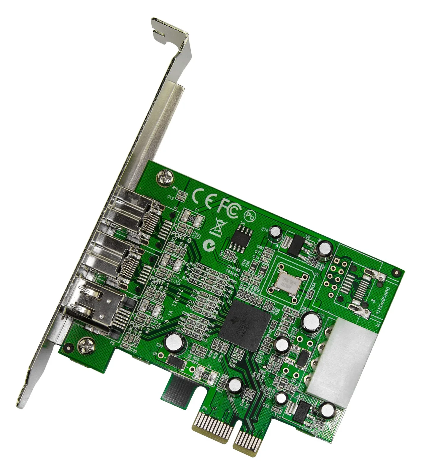 StarTech.com 3 Port 800+400 FireWire PCI Express Schnittstellen Combo Karte, Ansicht 2