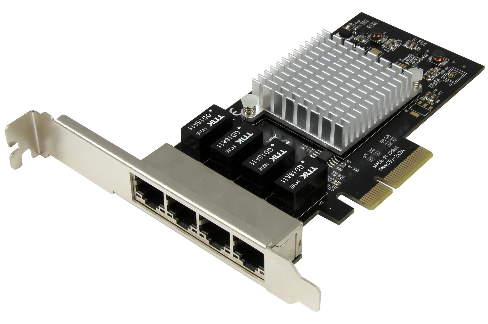 StarTech.com 4 Port PCI Express Gigabit Ethernet Netzwerkkarte
