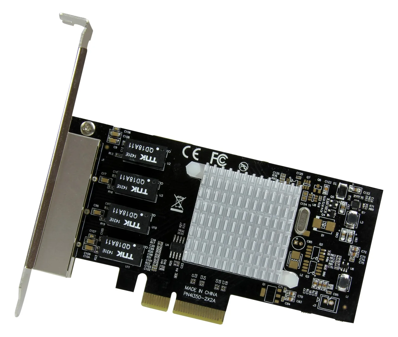 StarTech.com 4 Port PCI Express Gigabit Ethernet Netzwerkkarte, Ansicht 4