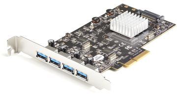 StarTech.com 4-Port USB PCIe Adapter - 10 Gbit/s USB 3.1/3.2 Gen 2 Typ-A PCI Express Erweiterungskarte von LumaTech