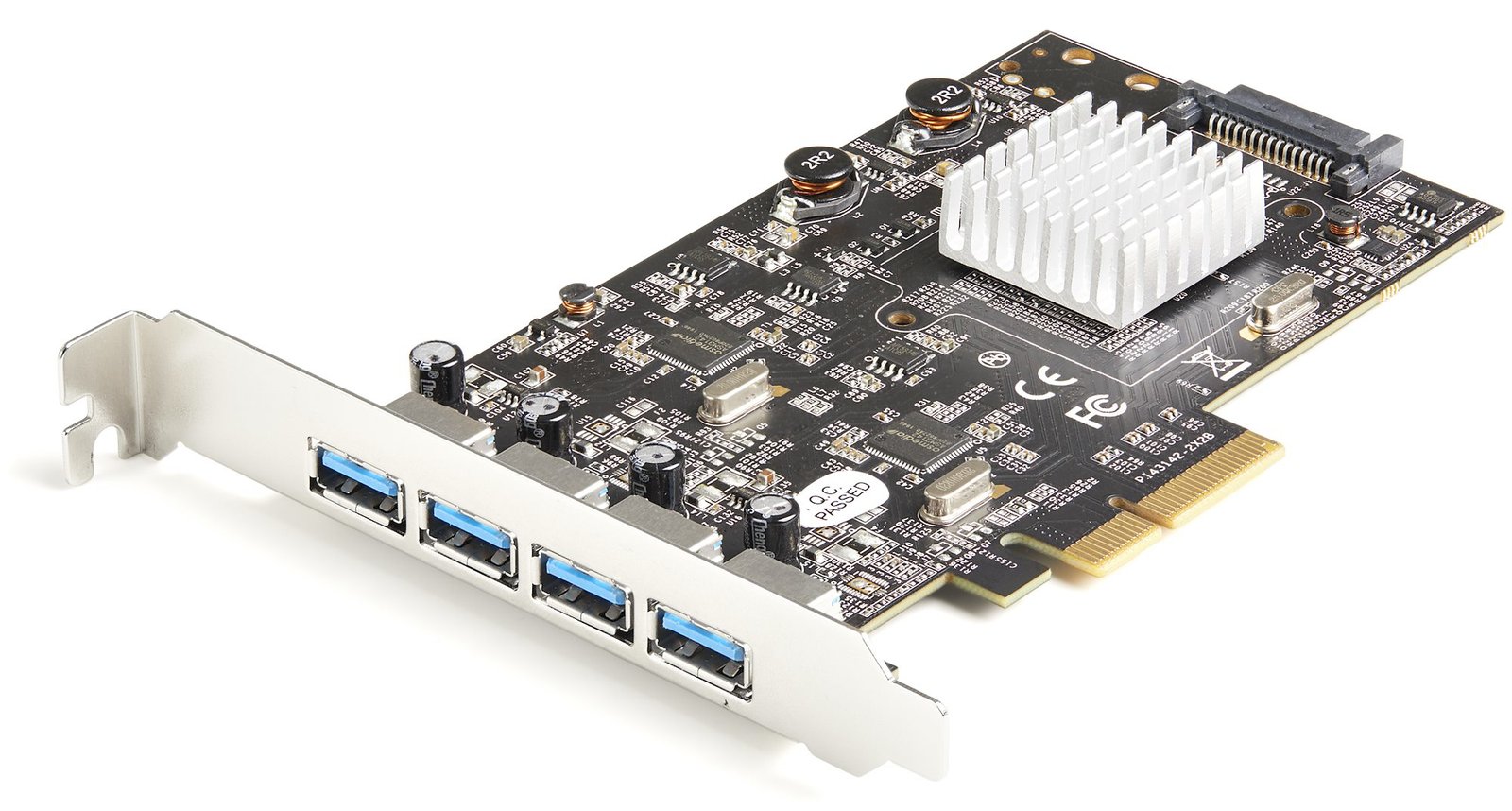 StarTech.com 4-Port USB PCIe Adapter - 10 Gbit/s USB 3.1/3.2 Gen 2 Typ-A PCI Express Erweiterungskarte