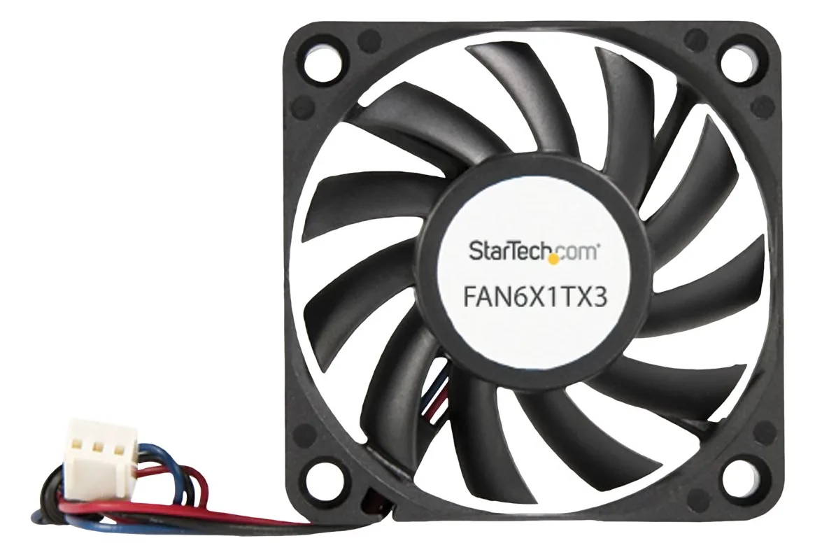 StarTech.com 60mm Gehäuselüfter - Lüfter 6cm für PC Gehäuse mit 3-pin Molex Stecker (60mmx60mmx10mm), Ansicht 4