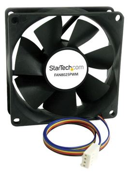 StarTech.com 80x25mm Computer Gehäuselüfter/ PWM Cooling Fan von LumaTech