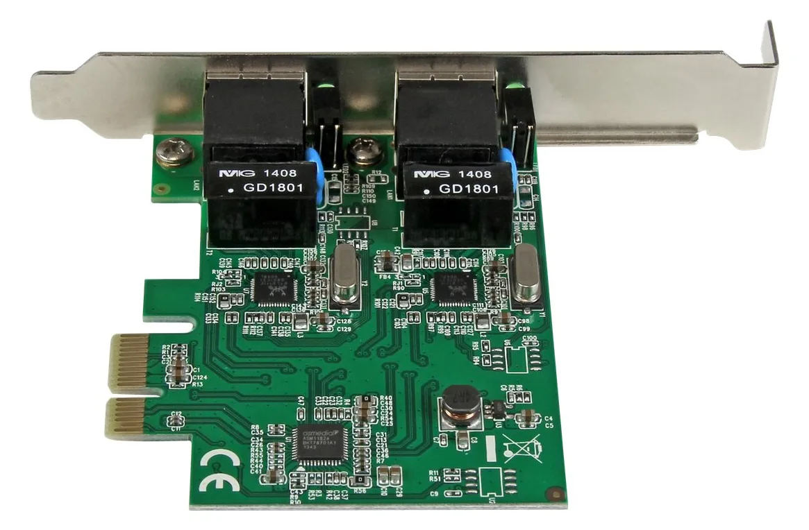 StarTech.com Dual Port Gigabit PCI Express Server Network Adapter Card - 1 Gbps PCIe NIC, Ansicht 5