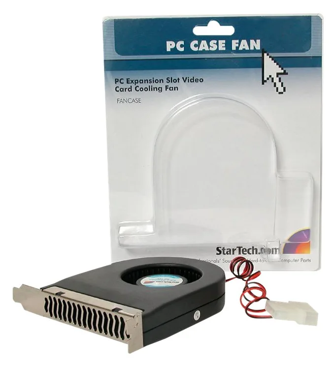 StarTech.com Interner Slotblech Gehäuselüfter mit 4-Pin LP4-Molex, Ansicht 2