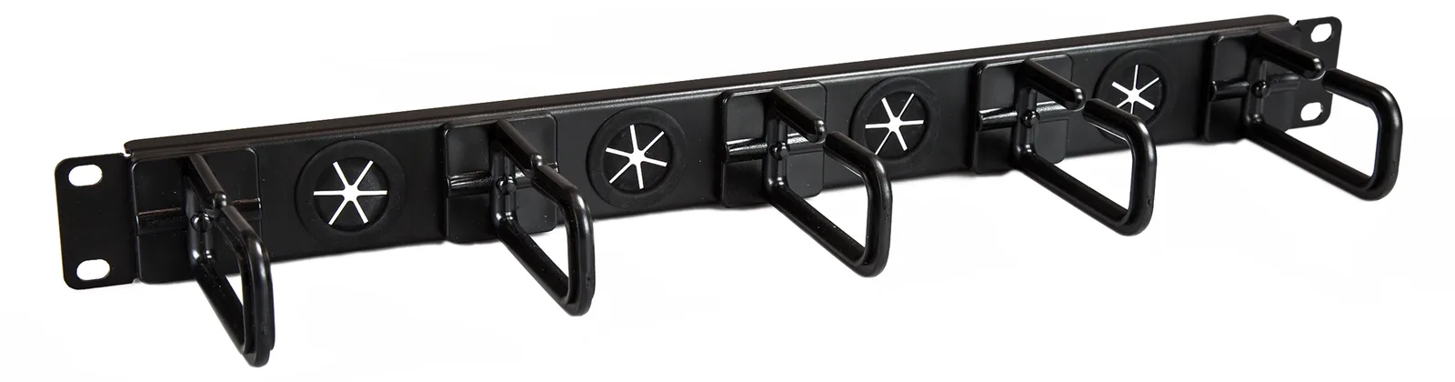StarTech.com Kabelmanagement Panel für Server Rack - D-Ringe - Kabelmanager - Patch Kabel Management / Führung, Ansicht 2