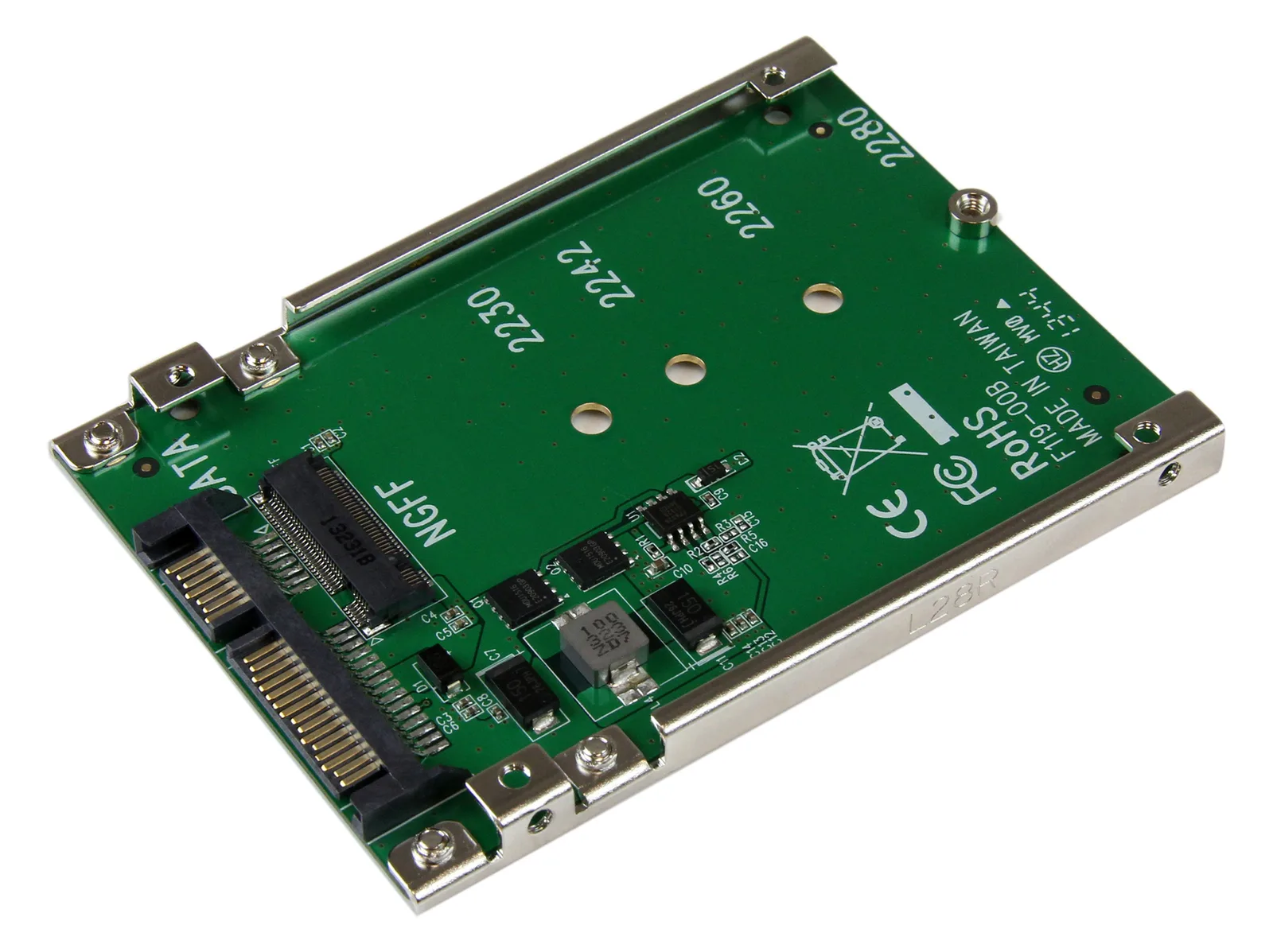 StarTech.com M.2 SSD auf 2.5 Zoll SATA Adapter / Konverter, Ansicht 2