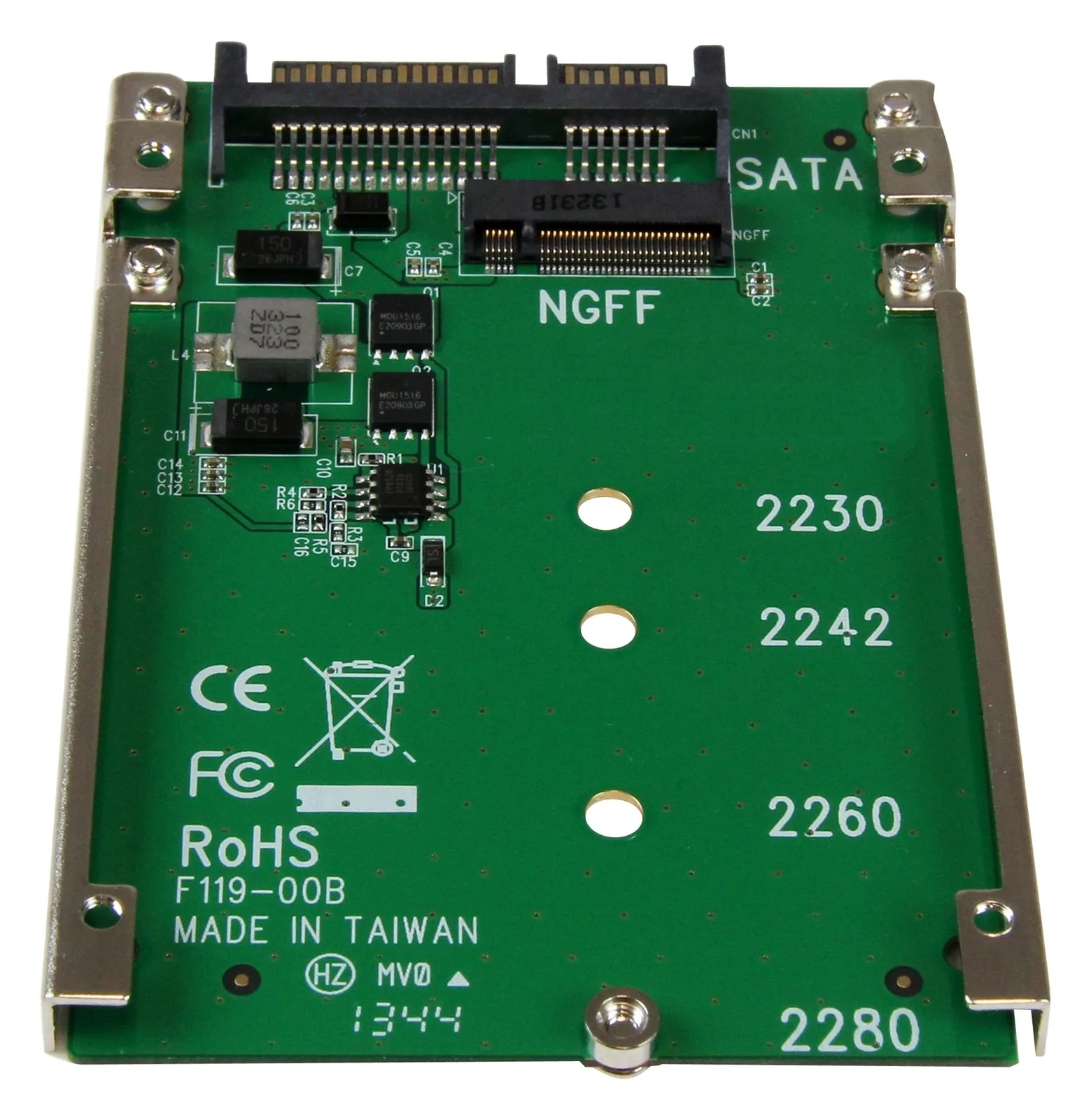 StarTech.com M.2 SSD auf 2.5 Zoll SATA Adapter / Konverter, Ansicht 3