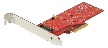 StarTech.com M2 PCIe SSD Adapter - x4 PCIe 3.0 NVMe / AHCI / NGFF / M-Key - Low Profile and Full Profile von LumaTech