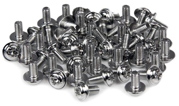 StarTech.com PC-Schrauben M3 x 1/4 Zoll - Langer Abstandshalter - 50er Packung - Computerschrauben - Schrauben-Kit von LumaTech