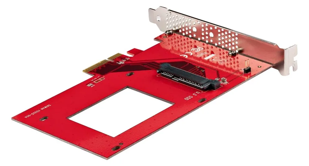 StarTech.com U.3 to PCIe Adapter Card, PCIe 4.0 x4 Adapter For 2.5 U.3 NVMe SSDs, SFF-TA-1001 PCI Express Add-in Card, Ansicht 4