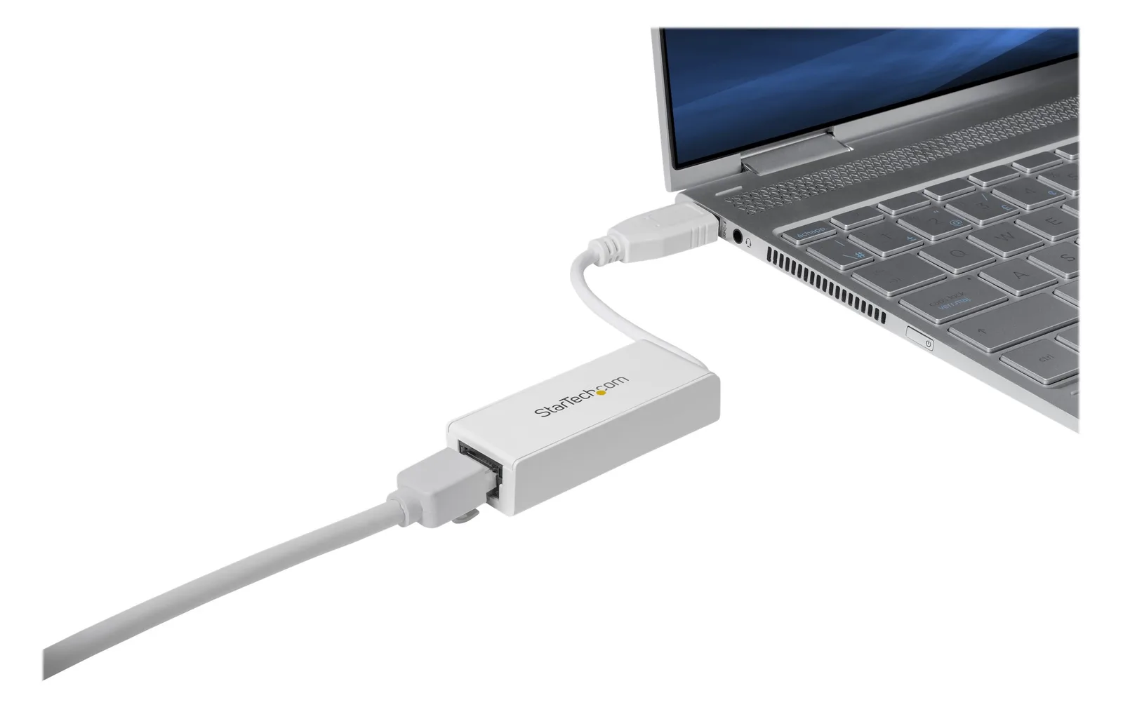 StarTech.com USB 3.0 auf Gigabit Ethernet LAN Adapter - weiß 443 mm, Ansicht 5