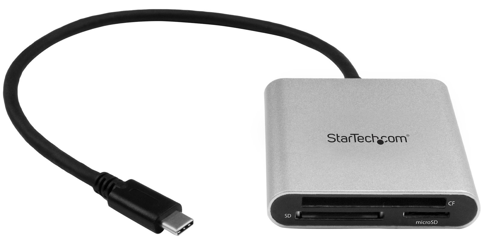 StarTech.com USB 3.0 Kartenleser mit USB-C - SD, MicroSD, CompactFlash Speicherkartenleser mit USB-C Kabel