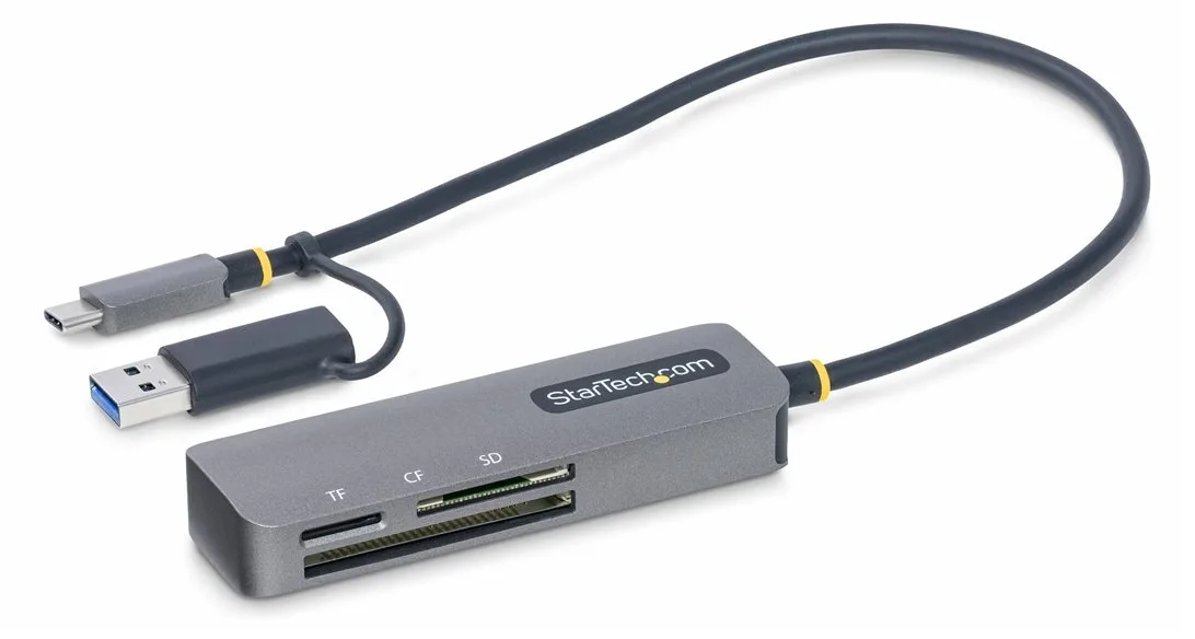 StarTech.com USB 3.0 Multi-Media Memory Card Reader, SD/microSD/CompactFlash Card Reader, Ansicht 3