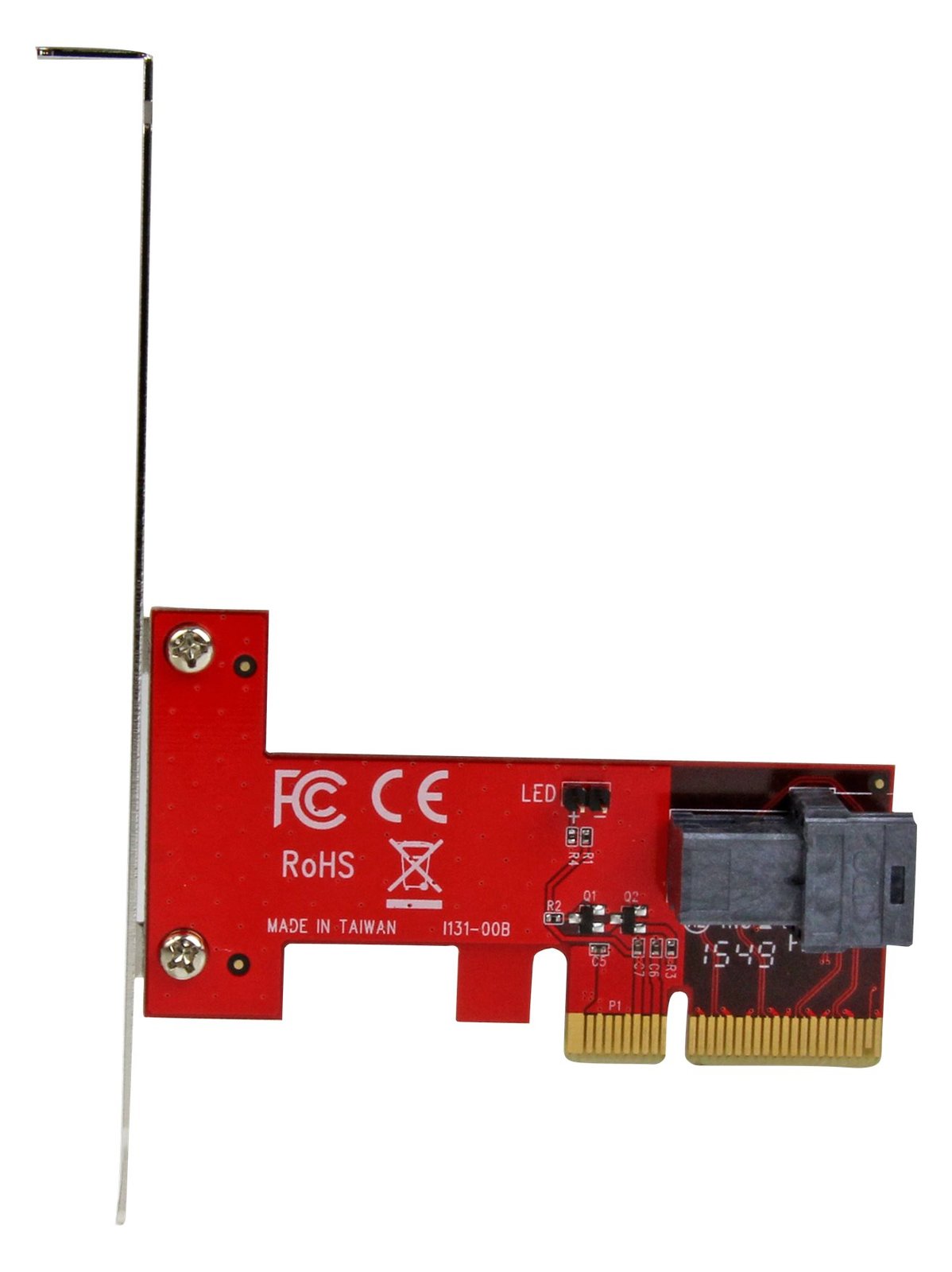 StarTech.com x4 PCI Express auf SFF-8643 Adapter für PCIe NVMe U.2 SSD - PCI Express 2,5 NVM Express SSD Adapter von LumaTech
