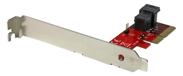 StarTech.com x4 PCI Express auf SFF-8643 Adapter für PCIe NVMe U.2 SSD - PCI Express 2,5 NVM Express SSD Adapter, Ansicht 2