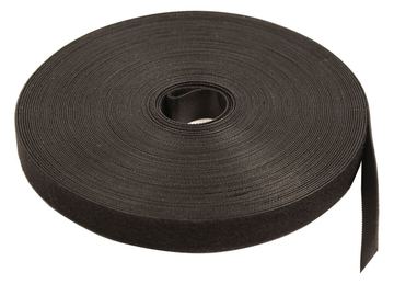 Synergy 21 S215680 - Hook & loop cable tie - Nylon - Polypropylen (PP) - Schwarz - 25 m - 20 mm - 1 mm von LumaTech