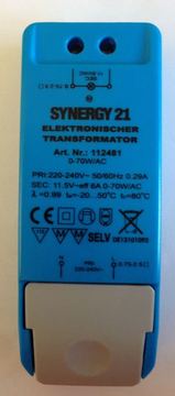 Synergy 21 S21-PS-12105 - Beleuchtungsstromversorgung - Blau - AC - 105 W - 220 - 240 V - 50 - 60 Hz von LumaTech