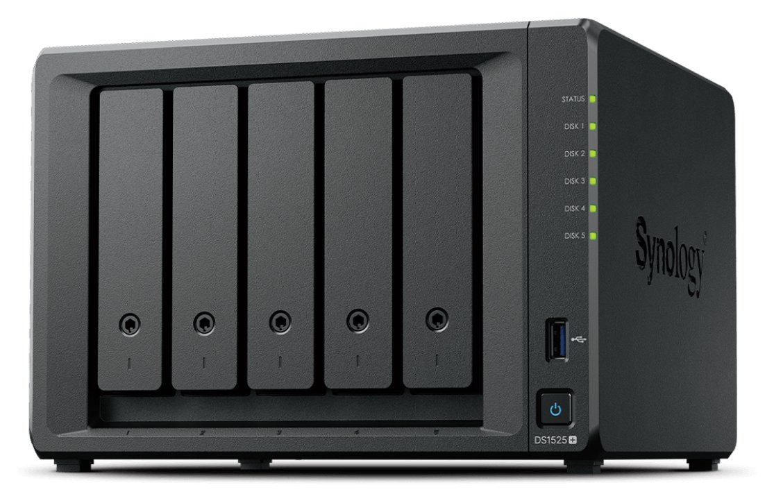 Synology Disk Station DS1525+ - NAS-Server - 5 Schächte