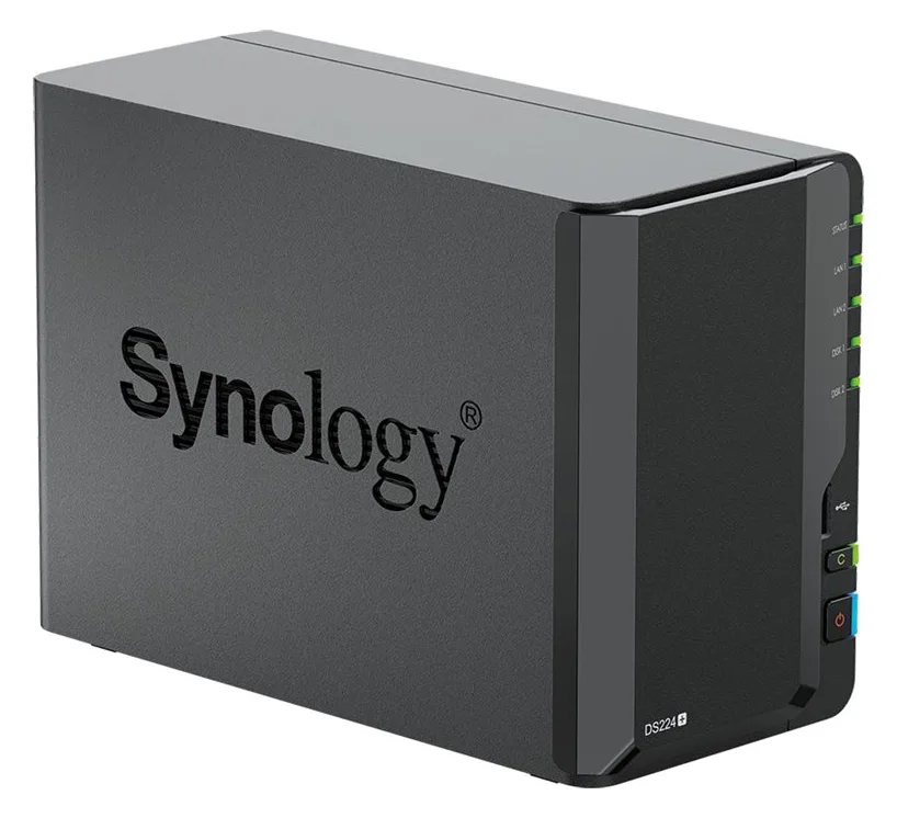 Synology Disk Station DS224+ - NAS-Server - RAID RAID 0, 1, JBOD, Ansicht 2