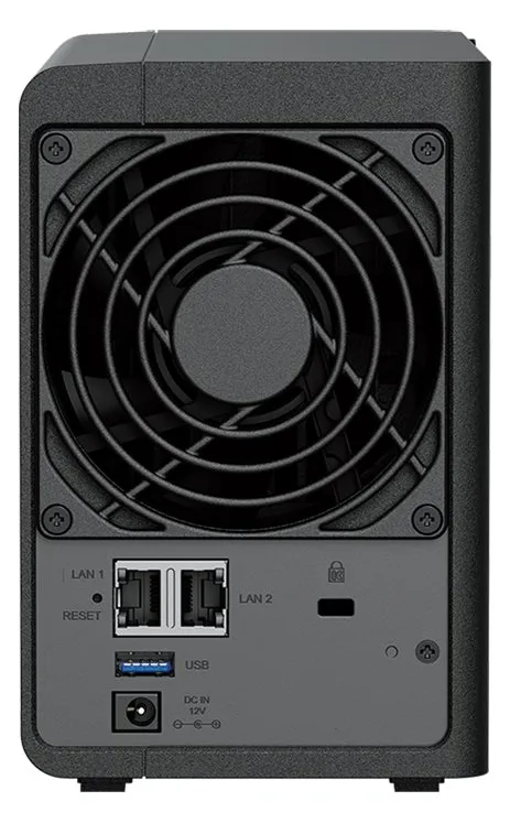 Synology Disk Station DS224+ - NAS-Server - RAID RAID 0, 1, JBOD, Ansicht 4