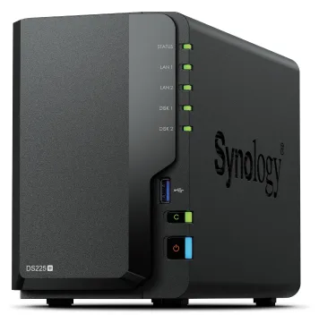Synology Disk Station DS225+ - NAS-Server - SATA 6Gb/s, Ansicht 2