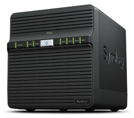 Synology DiskStation DS423, 2x Gb LAN, Ansicht 2