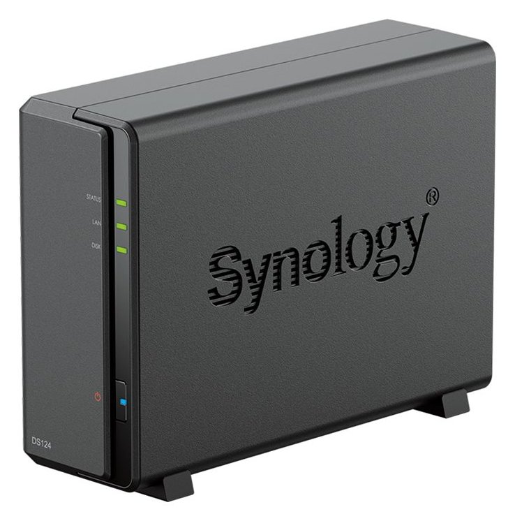 Synology DS124 RTD1619B 1.7GHzQC 1GBDDR4