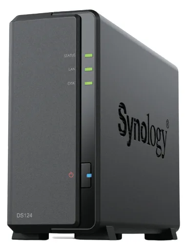 Synology DS124 RTD1619B 1.7GHzQC 1GBDDR4, Ansicht 2