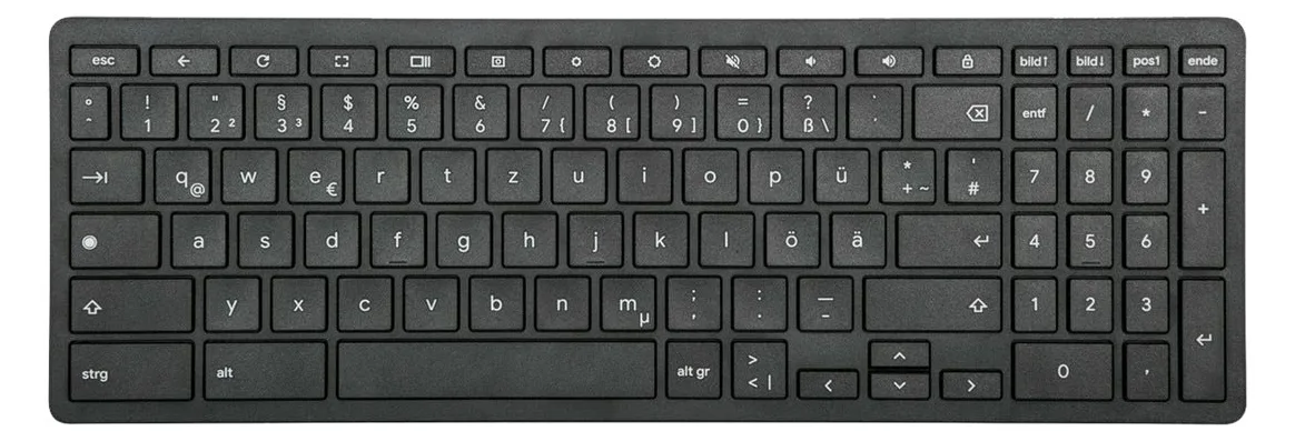 Targus AKB872 - Tastatur - geeignet für Chromebook - TL: Deutsch, QWERTZ, Ansicht 5