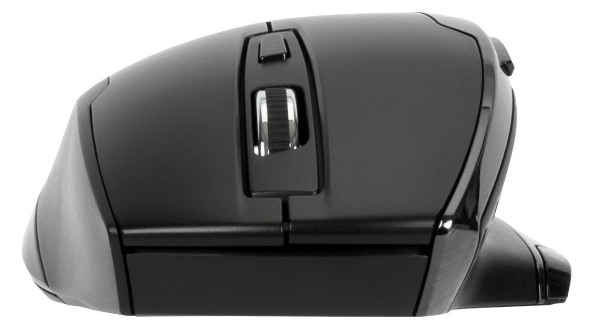 Targus Maus - antimikrobiell - ergonomisch - Für Rechtshänder - 7 Tasten - kabellos - 2.4 GHz - kabelloser Empfänger