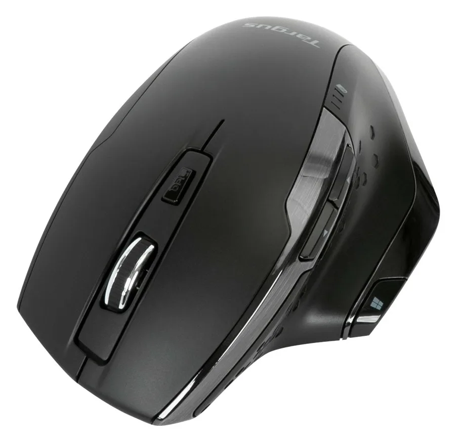 Targus Maus - antimikrobiell - ergonomisch - Für Rechtshänder - 7 Tasten - kabellos - 2.4 GHz - kabelloser Empfänger, Ansicht 4