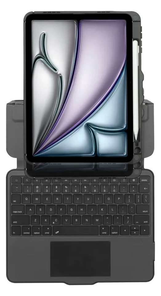 Targus Versavu - Tastatur und Foliohülle (Keyboard-Koffer) - TL: Nordisch, QWERTY, Ansicht 2