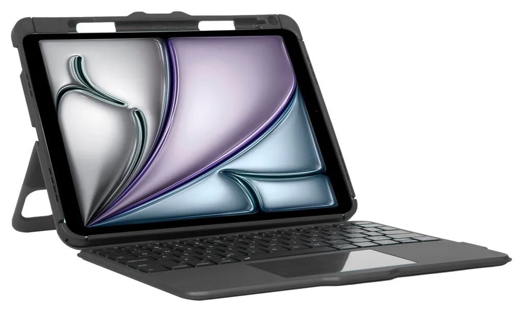 Targus Versavu - Tastatur und Foliohülle (Keyboard-Koffer) - TL: Nordisch, QWERTY, Ansicht 3
