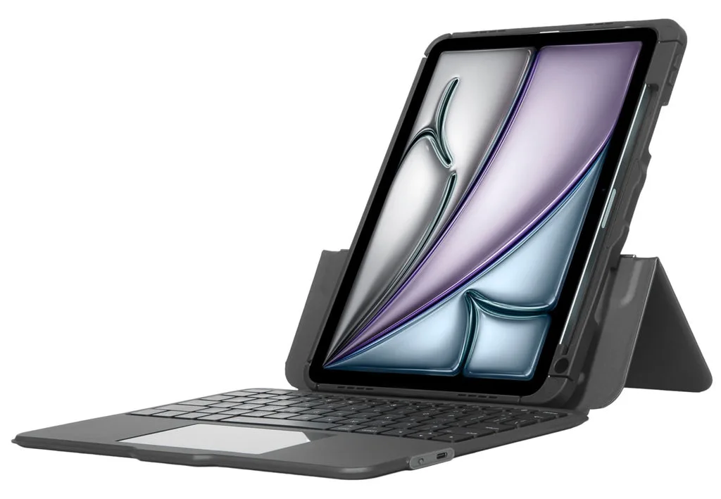 Targus Versavu - Tastatur und Foliohülle (Keyboard-Koffer) - TL: Nordisch, QWERTY, Ansicht 4