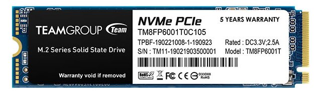 Team Group MP33 - SSD - 1 TB - intern - M.2 2280 - PCIe 3.0 x4 (NVMe)