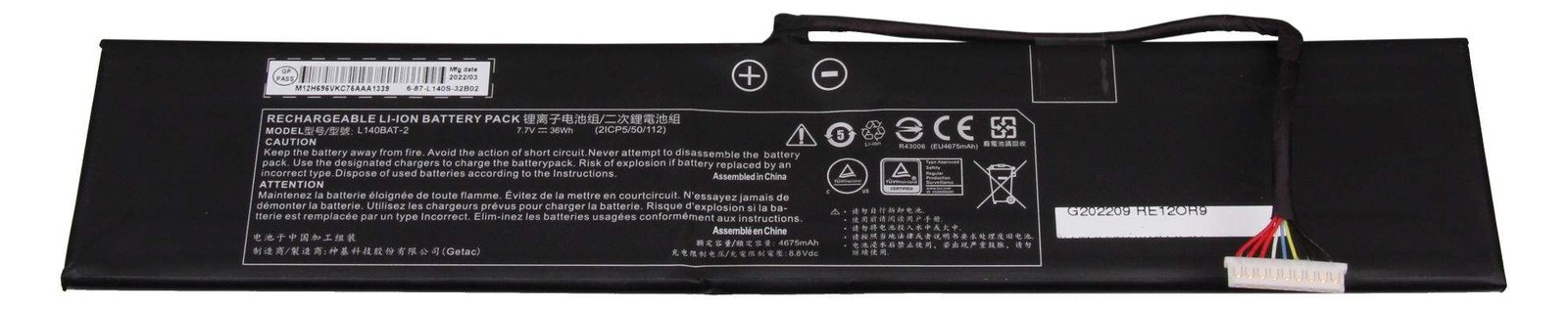 TERRA 6-87-L140S-32B01 Akku 36Wh Original - PC-/Server Netzteil