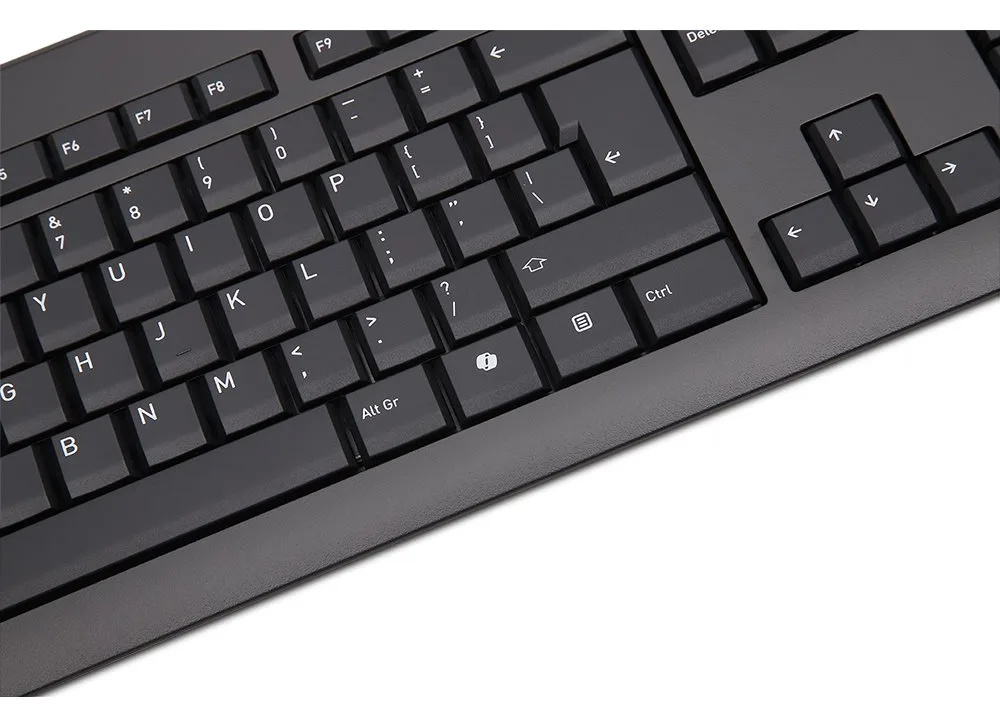 TERRA Keyboard 1500 Corded USB black Copilot 105 toetsen met kabel - Tastatur - 105 Tasten - TL: US, QWERTY, Ansicht 3