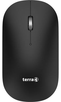 TERRA NBM1000B - Beidhändig - Optisch - RF kabellos + Bluetooth - 4000 DPI - Schwarz von LumaTech