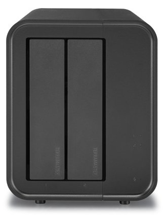 TerraMaster DAS 2-BAY USB3.2 RAID - D2-320 0/1/JBOD/Single - DAS - 10.000 Mbps