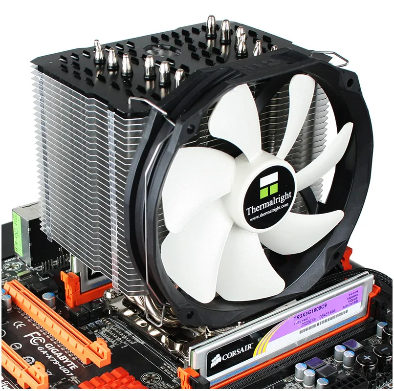 Thermalright Macho Rev.B - Prozessor-Luftkühler - (für: LGA775, LGA1156, AM2, AM2+, LGA1366, AM3, LGA1155, AM3+, ...), Ansicht 3