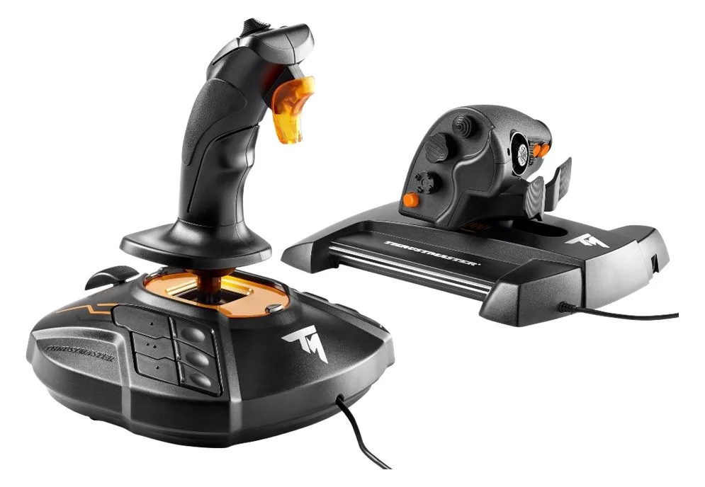 ThrustMaster T.16000M FCS Hotas - Joystick und Gasregler, Ansicht 4