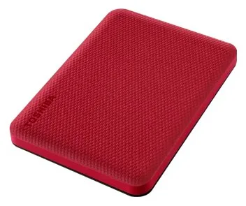 Toshiba Canvio Advance - Festplatte - 2 TB - extern (tragbar) - Rot, Ansicht 4