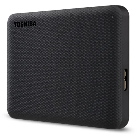 Toshiba Canvio Advance - Festplatte - 2 TB - extern (tragbar) - Schwarz, Ansicht 3