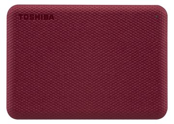 Toshiba Canvio Advance - Festplatte - 4 TB - extern (tragbar) - Rot von LumaTech