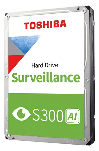 Toshiba S300 AI - Festplatte - Überwachung - 10 TB - intern - 3.5 (8.9 cm) von LumaTech