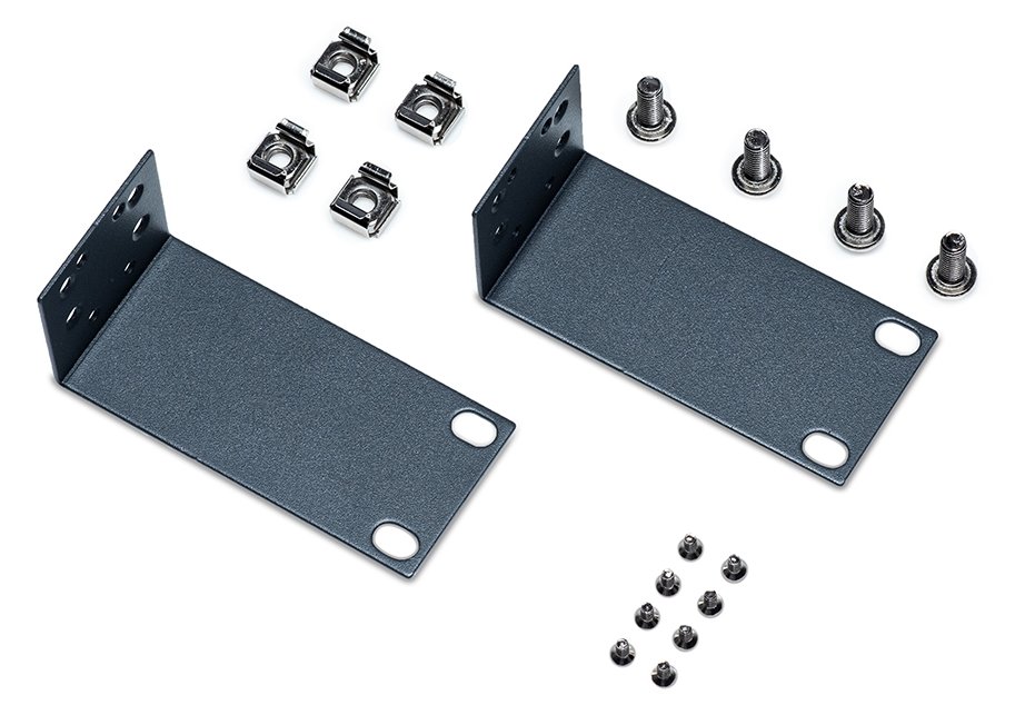 TP-LINK 13 Inch Switch Rack Mount Kit - Montageset - Schwarz - Metall - OC300 - TL-R480T+ - TL-SF1016DS - TL-SF1024D von LumaTech