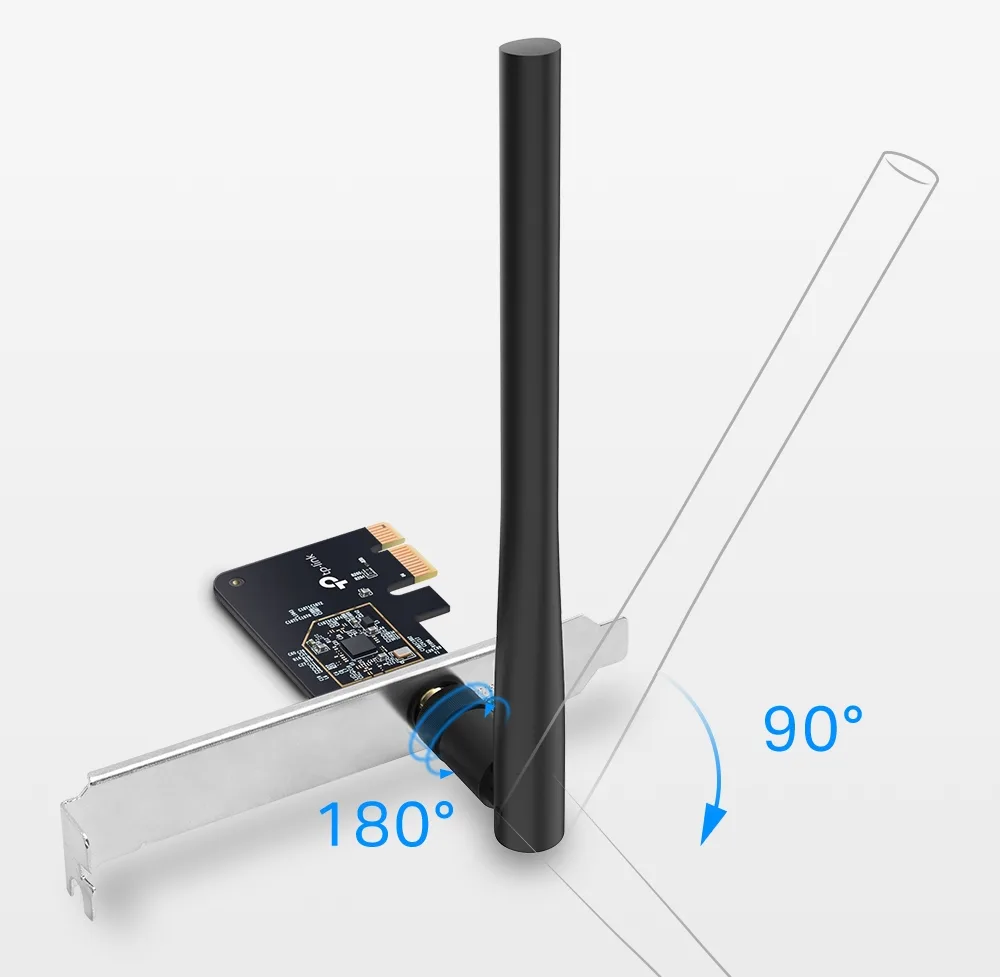 TP-LINK Archer T2E V1 - Netzwerkadapter - PCIe, Ansicht 3